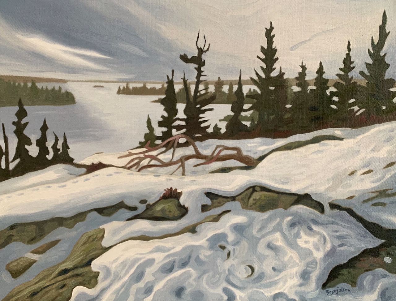 Rhian Brynjolson, 2023 Boreal Shores Art Tour