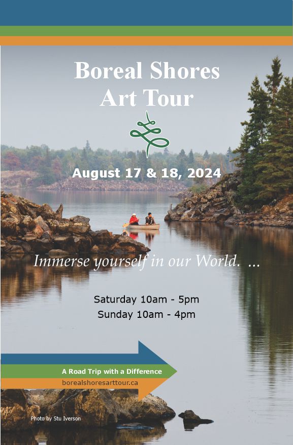 Map and Brochure Boreal Shores Art Tour